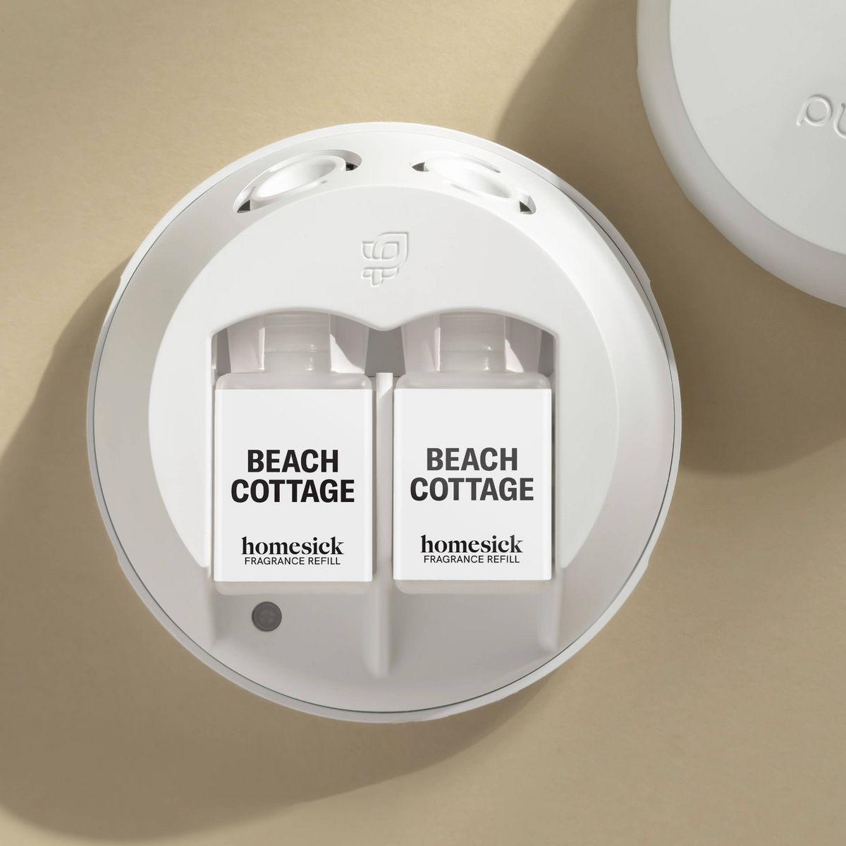 Pura Homesick Beach Cottage 2pk Smart Vial Fragrance Refills: Coastal Plumeria & Bergamot Scent - thumbnail 2
