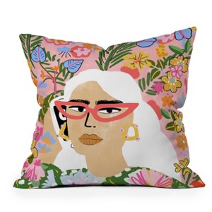 Alja Horvat Fashion is Calling Me Outdoor Throw Pillow - Deny Designs - 1 of 3