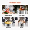 VEVOR Stainless Steel Stockpot, 64 Quart Large Cooking Pots, Cookware Sauce Pot with Basket, Lid, and Handle, Sanding Treatment, Silver - 3 of 4