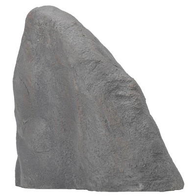 Granite Gray Monument-Shaped Faux Fiberglass Outdoor Rock