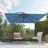 GRANDPATIO 9'10" Square Cantilever Sunbrella Umbrella - 3 of 4