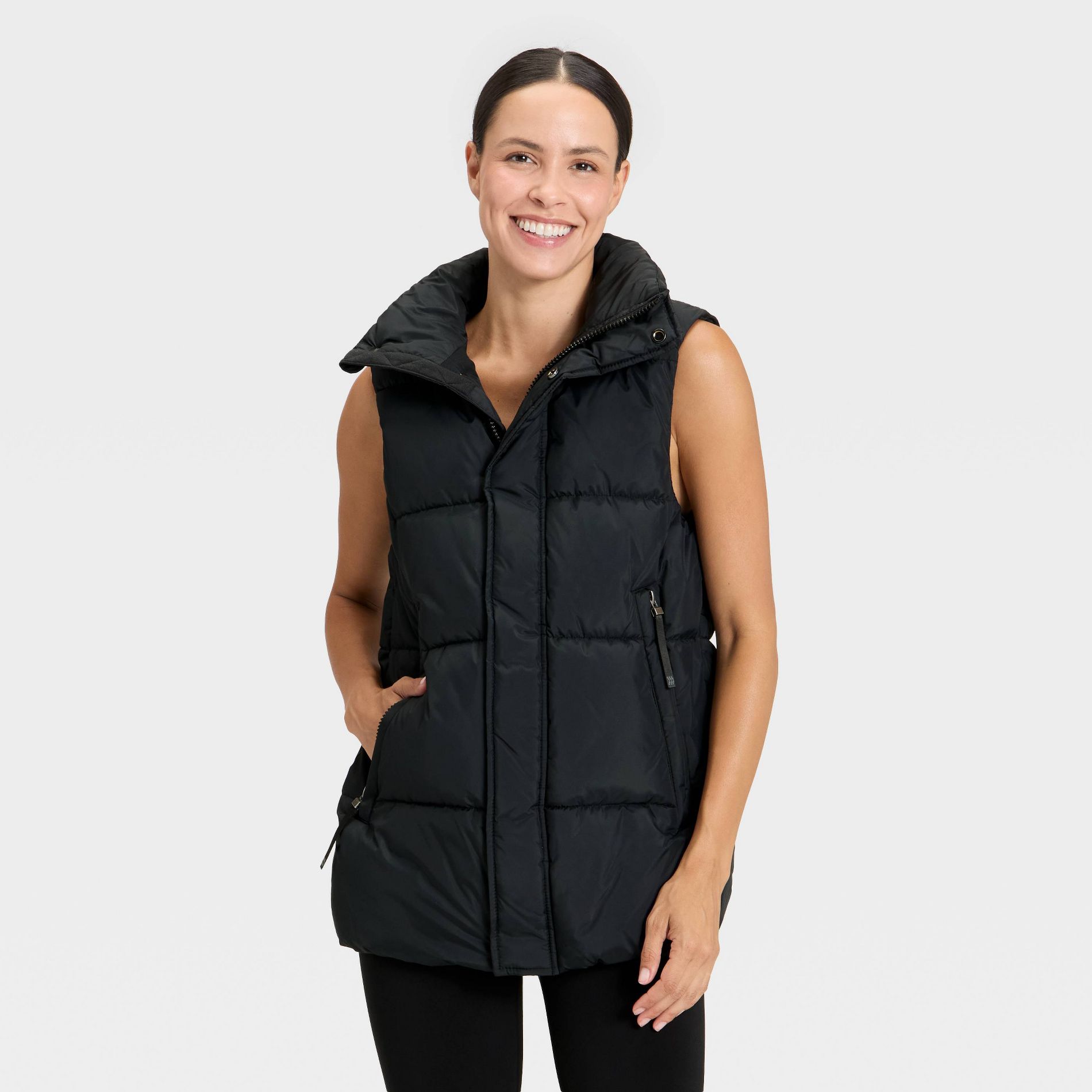 Women's Long Puffer Vest - All In Motion™
