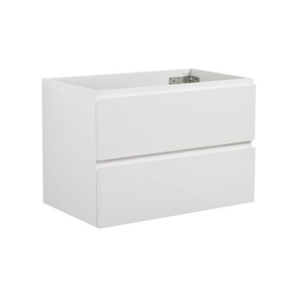 NicBex 29.7" Morden Bathroom Vanity without Sink, Wall Mounted Bathroom Storage Cabinet, 2 Spacious Drawers for Bathroom
