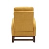 Racxily Rocking Chair, Modern Glider Chair, Recliner Armchair w/ Wood Legs and Side Pocket, Nursery Rocking Accent Chair with High Back - 4 of 4