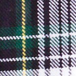 white/evergreen plaid