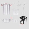 Creole Feast TFK3001 Premium Aluminum 30qt Turkey and10qt Fish Fryer Set - 2 of 4