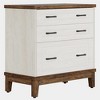 Resenkos File Cabinet, Filing Cabinet for Home Office, Lateral File Cabinet, 3-drawer Filing Cabinet For A4/letter/legal Size,Beige - 2 of 4
