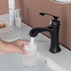 Cobbe Matte Black Vanity Sink Faucets Single Handle Bathroom Faucet Single-Hole Installation - 3 of 4
