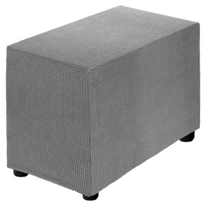Unique Bargains Polyester Rectangular Stretchy Elastic Stool Cover - 1 of 4
