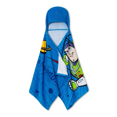 buzz lightyear hooded towel