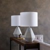 Mark & Day Rrogozhine 24.25"H x 14"W x 14"D Modern Light Gray Table Lamps - 3 of 4