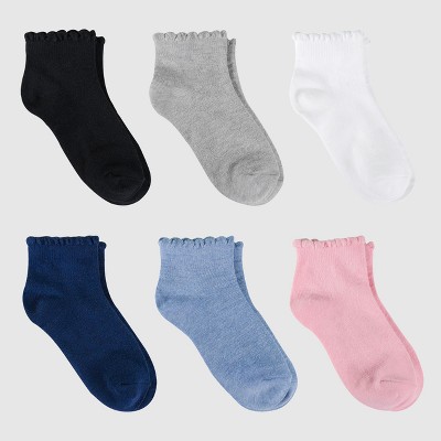 girls blue socks