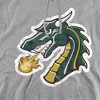 Tiffin University Official Distressed Primary Logo Adult Pull-Over Hoodie - 2 of 4