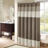 Gracie Mills Nixon Faux Silky Lightweight Shower Curtain - 3 of 4