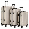 KTMBDW 3 Piece Luggage Sets, Lightweight with Spinner Wheels TSA Lock Hardside Travel Rolling Suitcases 20/24/28in for Carry On Check-in Business Trip - 3 of 4