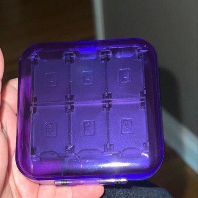 Unique Bargains For Nintendo Switch Game Card Hard Plastic Storage  Protector Case Holds Accessories 4 Purple : Target