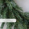 Holiday Cedar Wreath, Premium Artificial Indoor and Outdoor Large 30 Inch Green Wreath, Look Decorations - 3 of 4