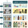 PAVILIA Travel Hanging Toiletry Bag Women Men, Large Capacity Makeup Kit, Waterproof Cosmetic Storage Organizer Case - 4 of 4