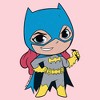 Infant's DC Super Friends Batgirl Power Pose Bodysuit - 2 of 3