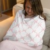 Sweet Jojo Designs Girl 5-in-1 Multi Use Baby Nursing Cover Ballerina and Ballet Bows Pink and White - 2 of 4