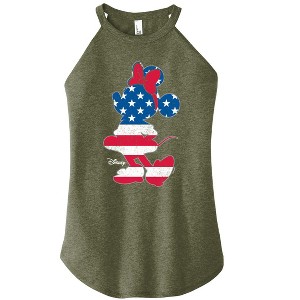 Women's - Disney - Americana Graphic High Neck Tank - 1 of 3