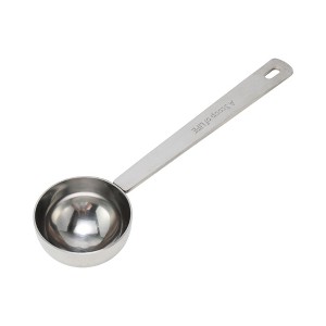 Unique Bargains Measuring Cups 30ml Large Measuring Spoon with Graduated Handle Dishwasher Safe Stainless Steel Silver Tone 1Pc - 1 of 4