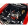 1970 Chevrolet Chevelle 454 LS6 "Red Alert" Red with Black Stripes Limited Edition to 374 pieces 1/18 Diecast Model Car by ACME - 2 of 4