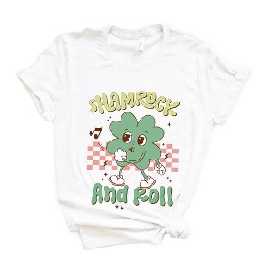 Simply Sage Market Shamrock and Roll Short Sleeve Graphic Tee - 1 of 4
