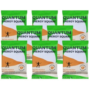 Quantum Energy Squares Salted Peanut Butter Crunch Bar - Case of 8/1.69 oz - 1 of 4