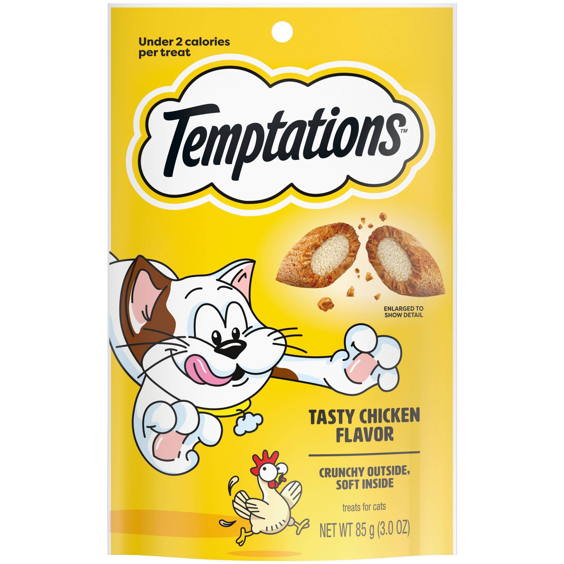 Temptations Tasty Chicken Crunchy Cat Treats - 3oz