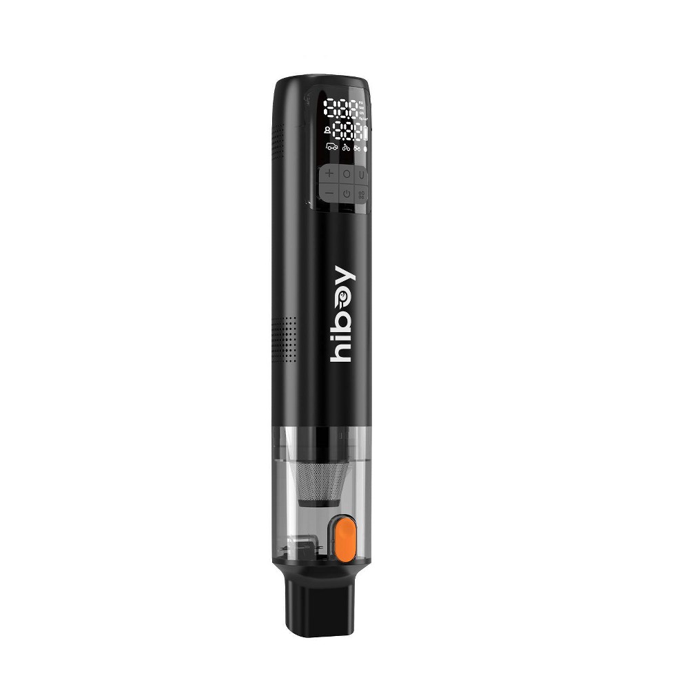 Hiboy Portable Tire Inflator and Vacuum Battery Powered Air Pump: Universal Valve, 150 PSI