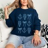 Simply Sage Market Women's Graphic Sweatshirt Nautical Elements - 3 of 4