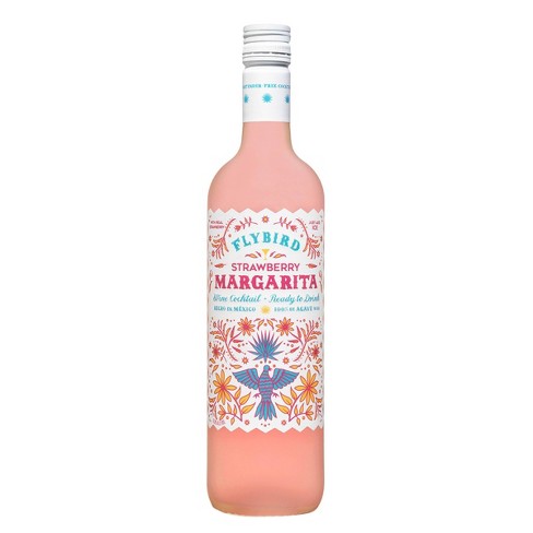 Flybird Strawberry Margarita Wine Cocktail - 750ml Bottle : Target