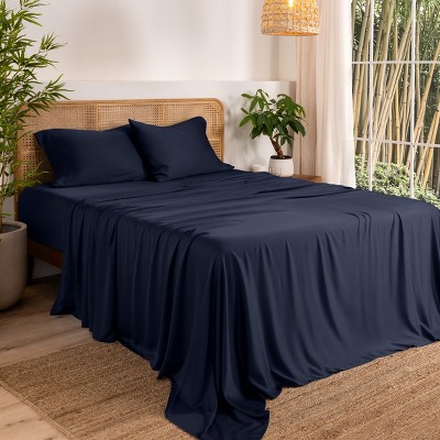 Rayon from Bamboo Solid Deep Pocket Sheet Set by Bare Home