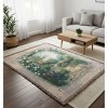 Morning Butterfly Woven Throw – 50x60 inch Cotton by Manual Woodworkers and Weavers - 3 of 3
