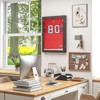 SEVOBAL Wall Art Deluxe Sports Memorabilia Frame Stylish Acrylic Shadow Box Non-Damaging Installation for Rooms, Brown, 23.5"*2.5"*31.5" - 2 of 4
