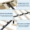 TackView 10-Inch Wood Platform Bed Frame with Slats – No Box Spring Needed, Minimalist Bedroom Furniture - 2 of 4