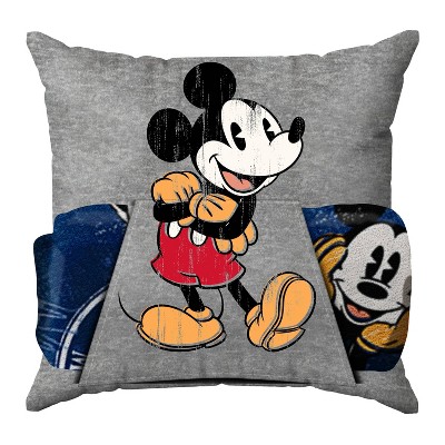 Mickey Mouse Sweatshirt Pocket Pillow and Throw Set
