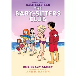 Boy-Crazy Stacey: A Graphic Novel (the Baby-Sitters Club #7) (Library Edition) - (Baby-Sitters Club Graphix) by  Ann M Martin (Hardcover)