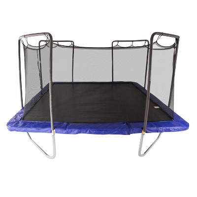 Skywalker Trampolines 15 Foot Square Trampoline and Enclosure - Blue