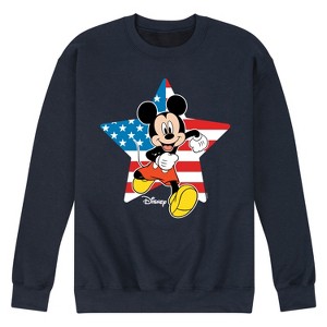 Men's - Disney - Americana Graphic Fleece Sweatshirt - 1 of 4