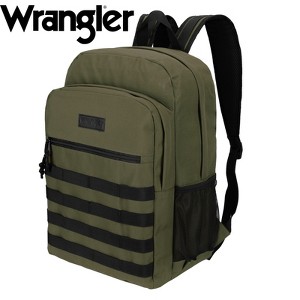 Wrangler Tradesman Backpack for Men, Water Resistant Casual Daypack for Travel Work School, Unisex Laptop Backpack with Notebook Sleeve - 1 of 4