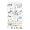 Little Treasure Hudson Baby Cotton Poly Flannel Receiving Blankets 7Pk Multipack - 2 of 2
