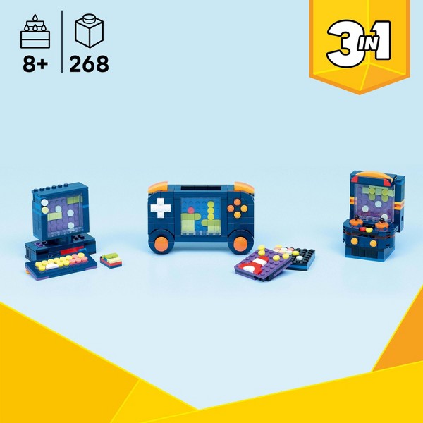 LEGO Creator 3 en 1 Consola de Videojuegos Retro Juguete 31380 2