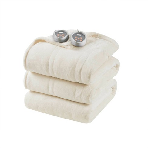 Microlight to Berber Electric Heated Bed Blanket - image 1 of 4