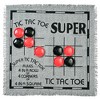 Trimate: 3-In-1 Giant Checkers & Tic Tac Toe - Jumbo 25.6" Square Rug, Age 4+ - 2 of 4