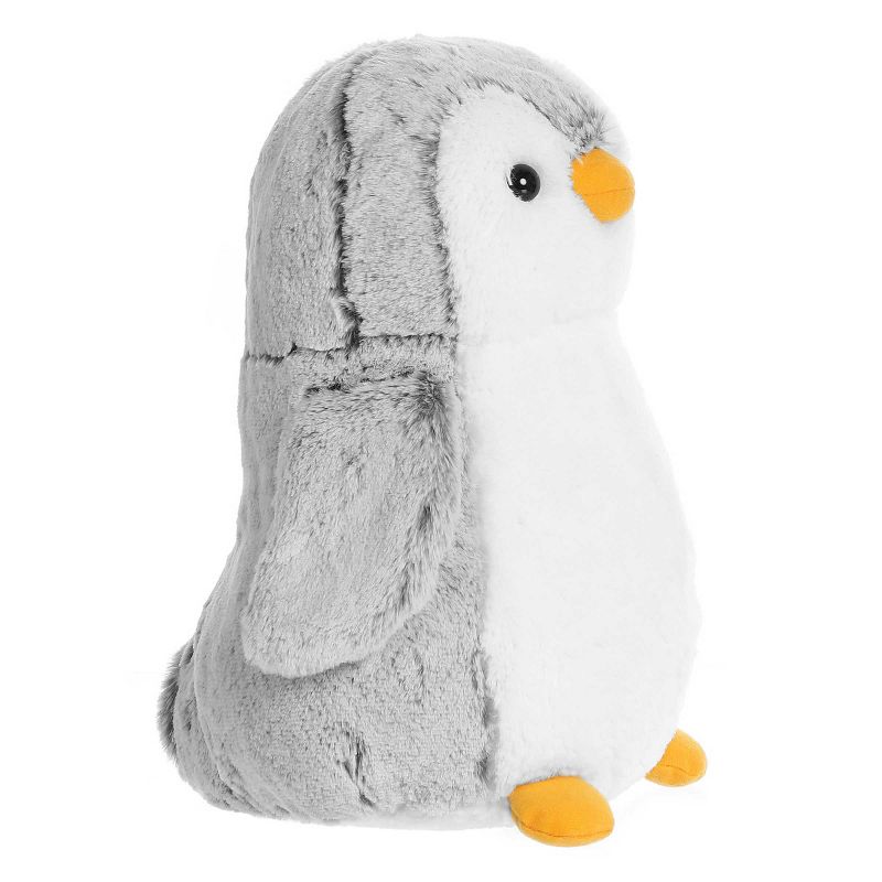 Aurora PomPom Penguin 11.5" Grey Stuffed Animal, 3 of 5