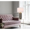 Cal Lighting Rodano ceramic table lamp with hardback drum shade - 4 of 4