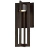 dweLED Chamber 16" High Dark Sky Bronze LED Outdoor Wall Light - 2 of 2
