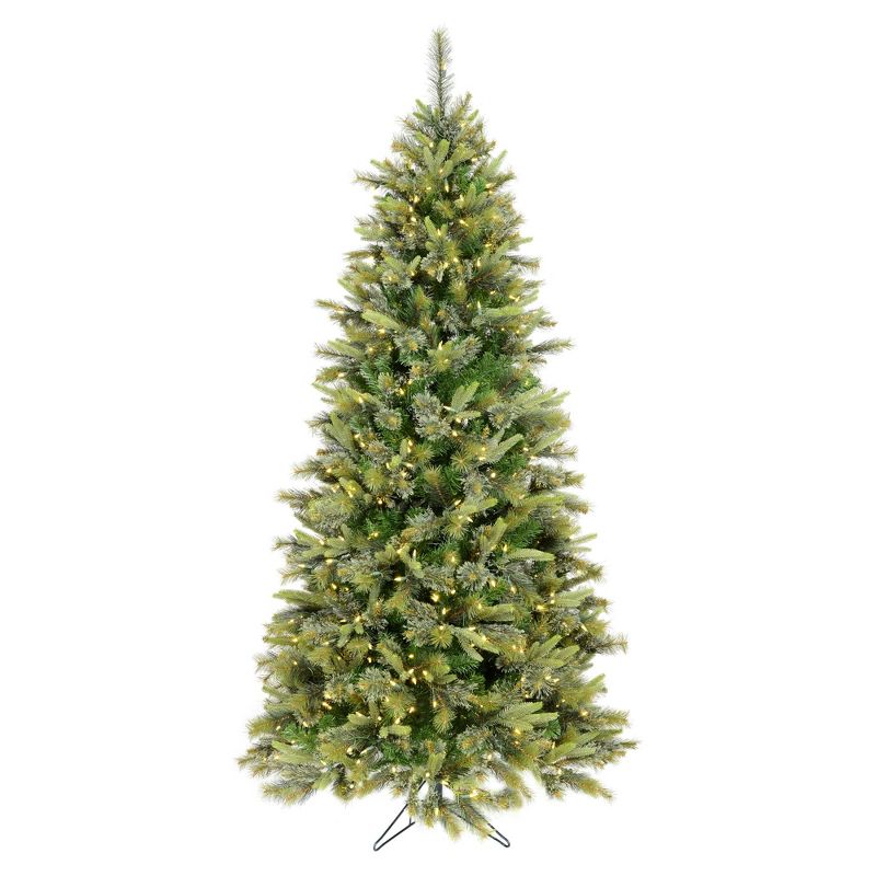 Vickerman Cashmere Pine Slim Artificial Christmas Tree, 1 of 6